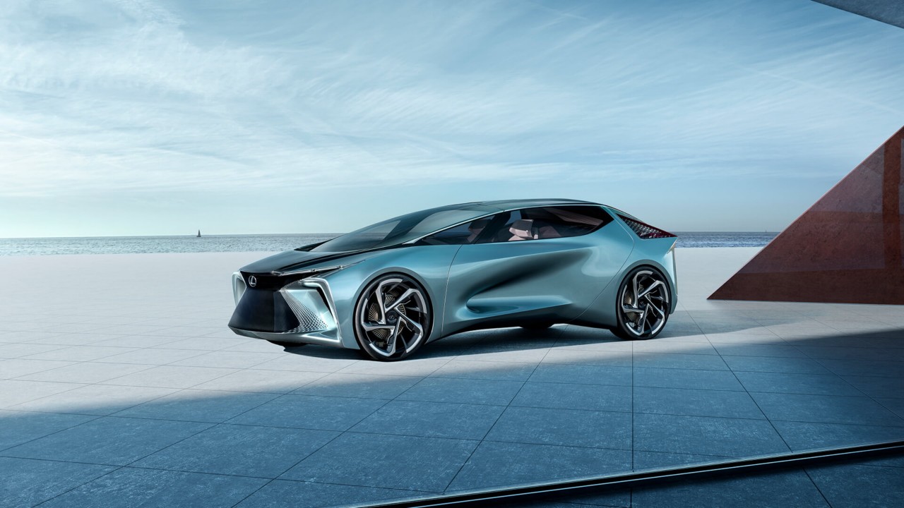 side view of the Lexus LF-30 Electrified