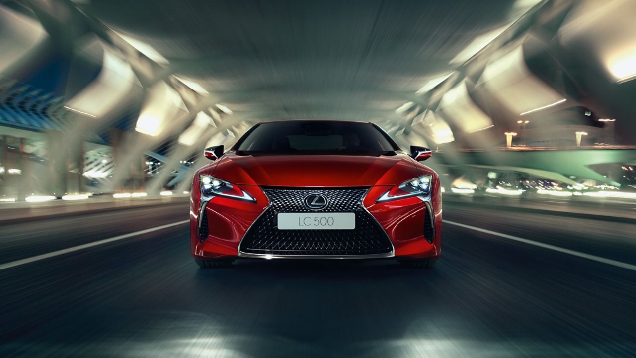 Lexus LC 500 spindle grille