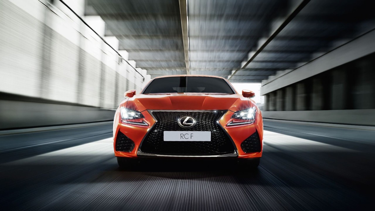 Lexus RC F spindle grille