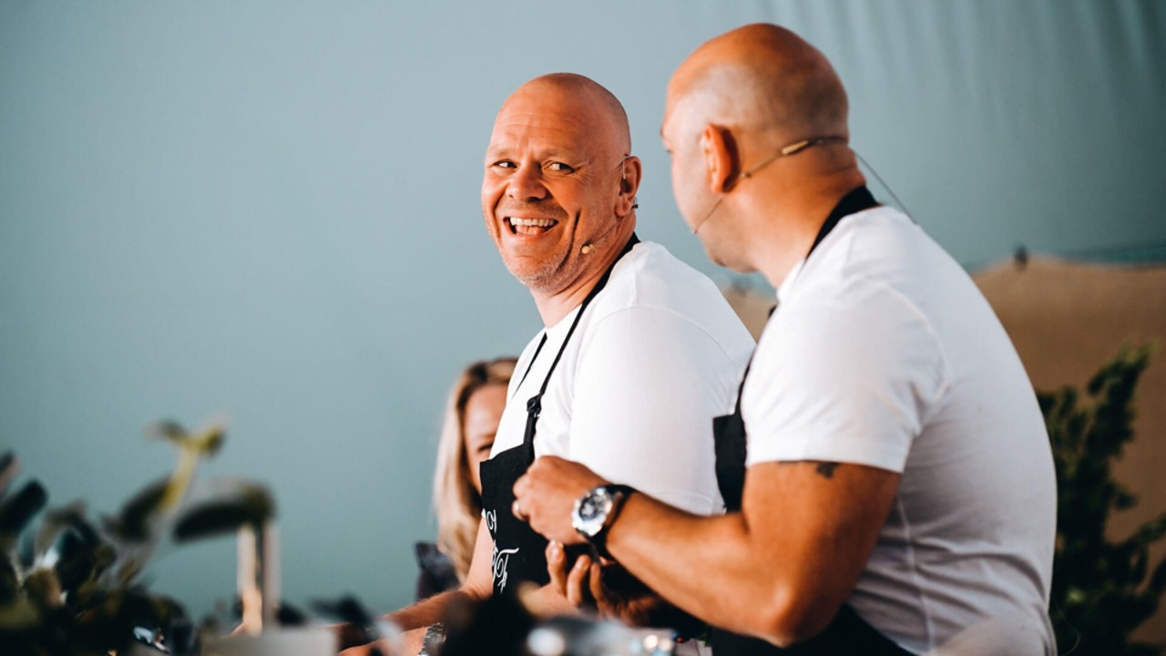 Tom Kerridge and Chris Mackett