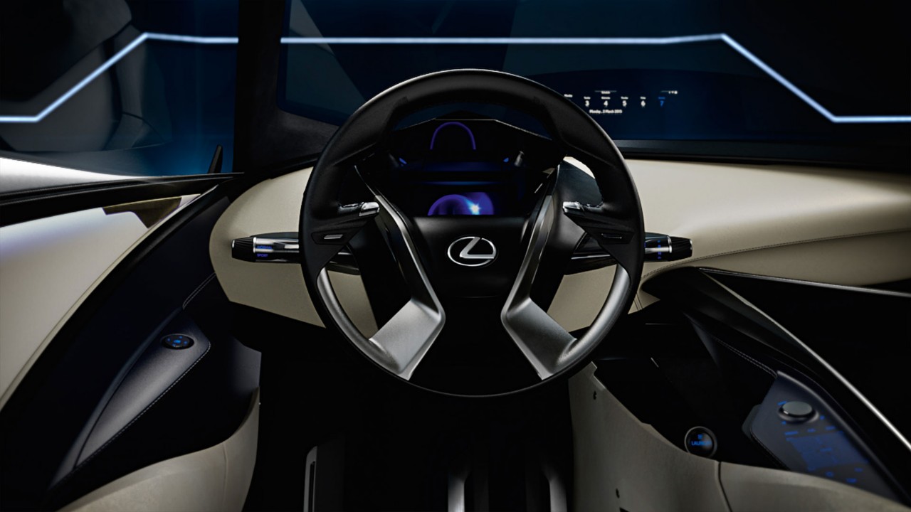 Lexus LF-SA steering wheel